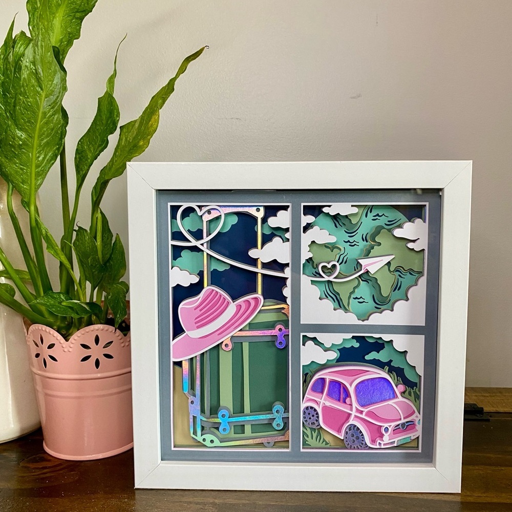 3D Traveling Shadowbox